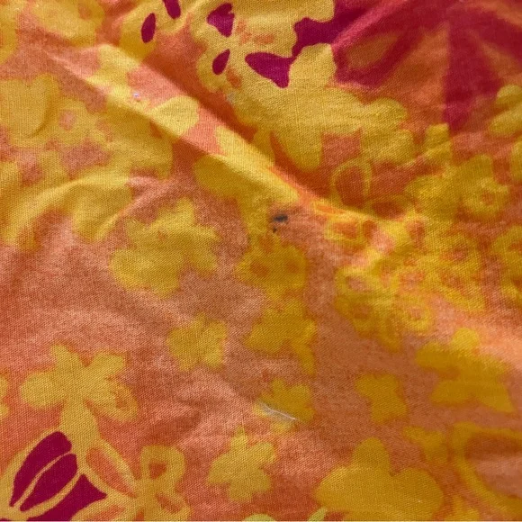 Deweese designs vintage size 15/16 orange swim/dress - Picture 6 of 9